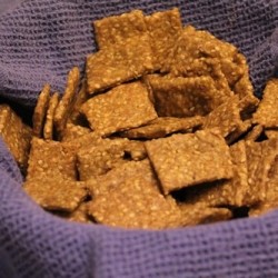 Sesame Einkorn Whole Grain Crackers