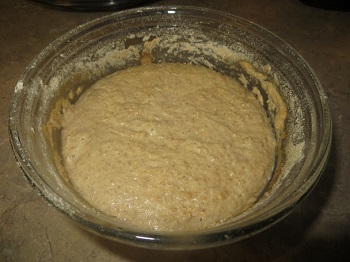 start ready to add to flour