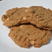 einkorn peanut butter cookies