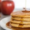 Apple Cinnamon Einkorn Pancakes